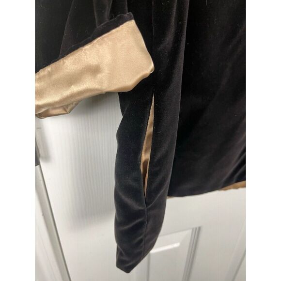 OPUS 1 by Diana Martin Velvet Vintage Kimono Boho Jacket One‎ Size Fits All - Picture 5 of 9